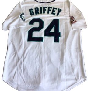 Ken Griffey Jr #24 Seattle Mariners -Size XL